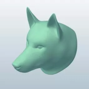 Husky Head 3d model