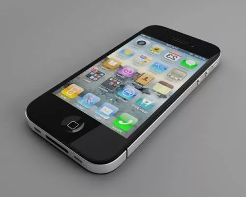 Iphone 5 Space Grey 3d model Iphone 5 Space Grey 3d model