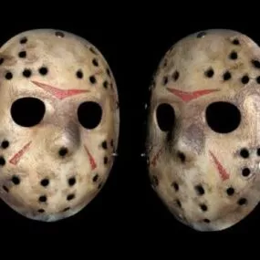 Character jason mask 3d model