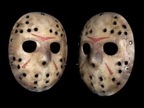 Character jason mask 3d model Character jason mask 3d model