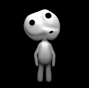 Kodama Character 3d model