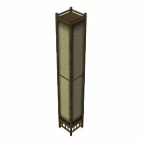 Ancient Chinese Floor Lamp 3d model