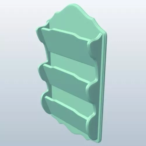 Inox Bar Holder 3d model