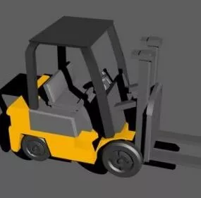Industrial Lift Truck V1 3d model