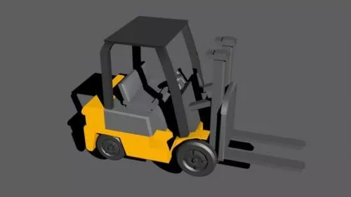 Tractor Truck Head 3d model