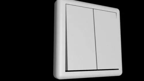 Button Cielo Electric Switch 3d model