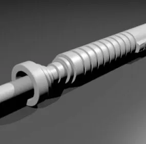 Sword Lightsaber Handle 3d model