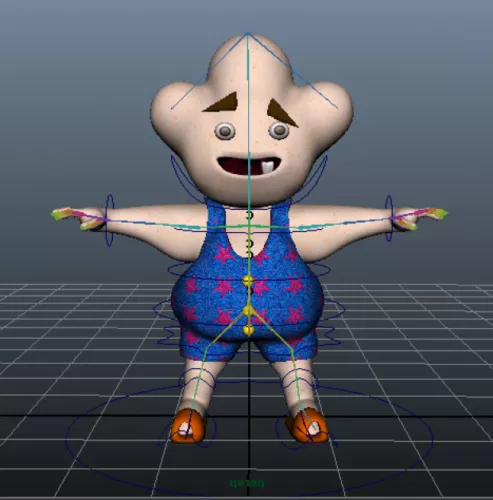 Little Beast Character 3d model Little Beast Character 3d model
