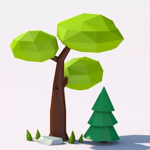Lowpoly Black Ant 3d model
