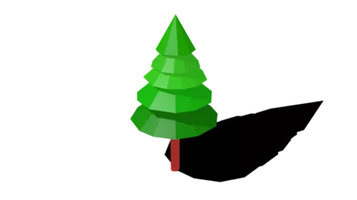 Lowpoly Pine Trees 3d model Lowpoly Pine Trees 3d model