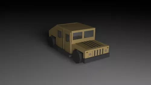 Humvee 3d model