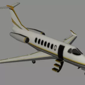Private Jet Plane 3d model