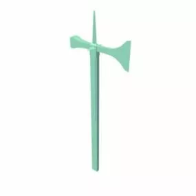 Lozerne Hammer Weapon 3d model