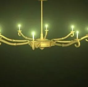Luster Lamp 3d model