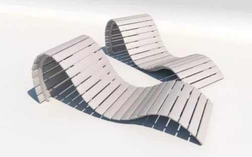 Olympic Pool 3d model