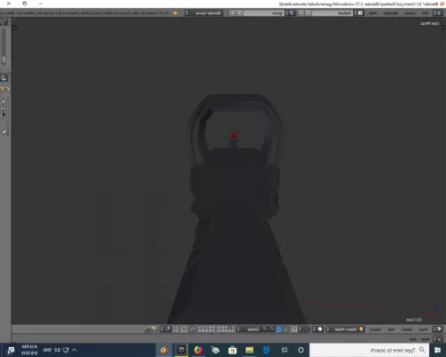 Mp5 Western Submachine Gun 3d model