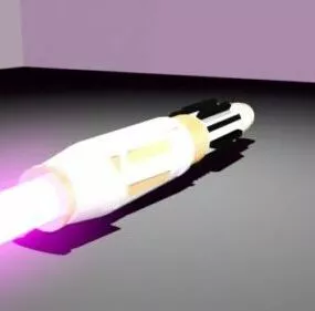 Mace Lightsaber Weapon 3d model