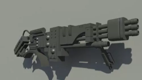 Shot Gun Toy 3d model