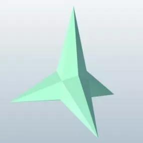 Makibishi Ninja Weapon 3d model