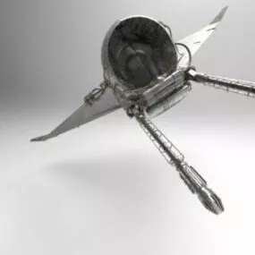Manta Spacecraft 3d model