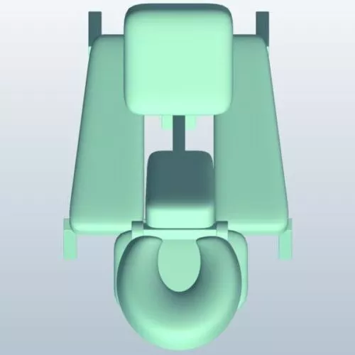 Massage Chair V1 3d model Massage Chair V1 3d model