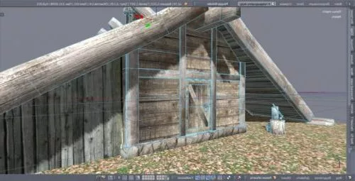Hobbit Hut House 3d model