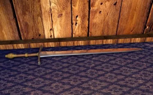 Samurai Sword With Case 3d model