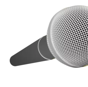 Single Microphone V1 3d model