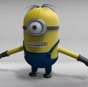 One Eyed Minion 3d model