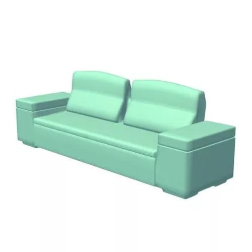 Modern Sofa Lowpoly 3d model Modern Sofa Lowpoly 3d model