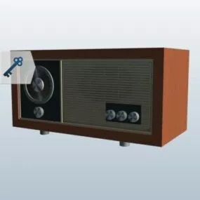 Modern Radio 3d model