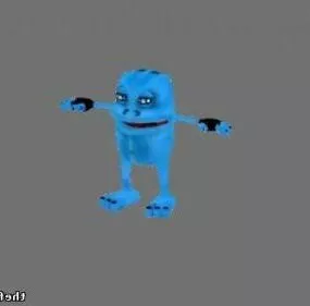 Moki Character 3d model
