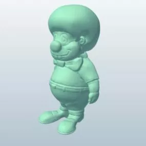 Dopey Cartoon Animal Character 3d model