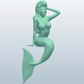 Mermaid 3d model