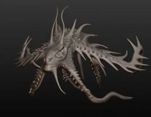Tarrasque Monster 3d model
