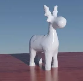 Moose Character 3d model