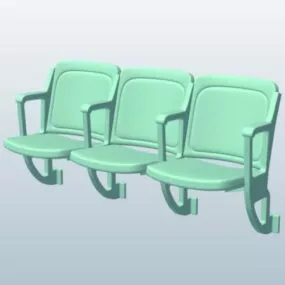 Stadium Seats 3d model