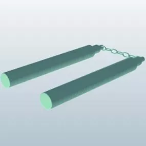 Nunchuk Weapon 3d model
