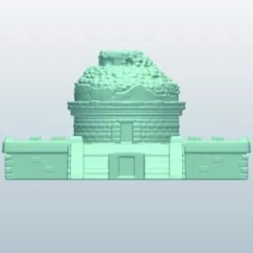 Ancient Observatories Pyramid 3d model