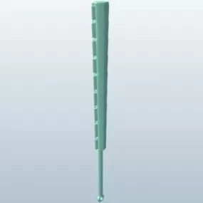 Obsidian Sword Weapon 3d model