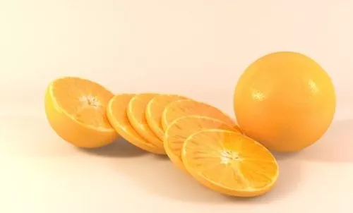 Orange Slices 3d model Orange Slices 3d model