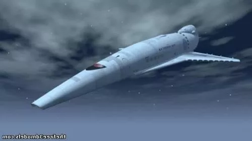 Alien Battle Cruiser Spaceship 3d model