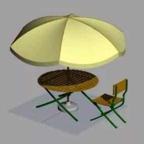 Garden Outdoor Furniture 3d model