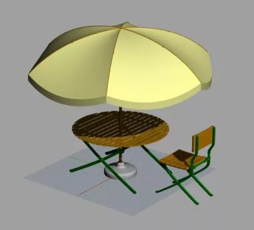 Garden Outdoor Furniture 3d model Garden Outdoor Furniture 3d model