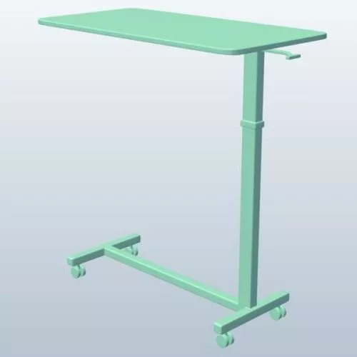 Over Bed Table Furniture 3d model Over Bed Table Furniture 3d model