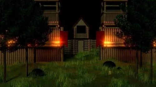 Rustic House 3d model