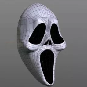 Panic Mask 3d model