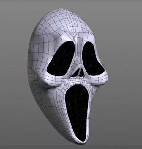 Panic Mask 3d model Panic Mask 3d model