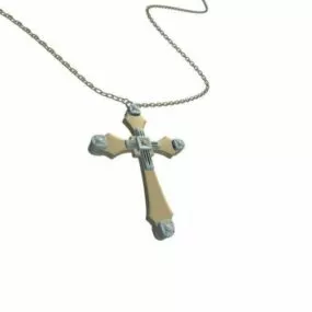 Gold Pendant 3d model