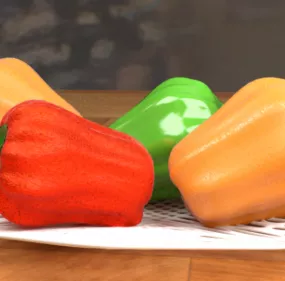 Pepper Plant 3d model
